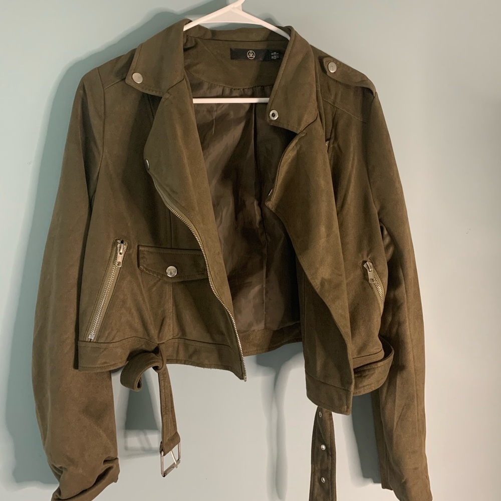 Missguided Faux Suede Jacket